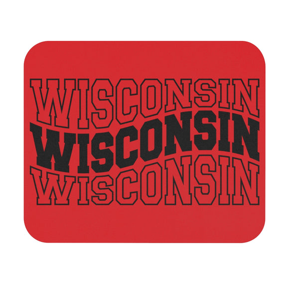 Wisconsin By Three - Mouse Pad (Rectangle)