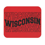 Wisconsin By Three - Mouse Pad (Rectangle)