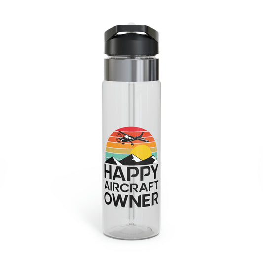 Happy Aircraft Owner - Retro - Kensington Tritan™ Sport Bottle, 20oz