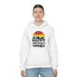 Happy Aircraft Owner - Retro - Unisex Heavy Blend™ Hooded Sweatshirt