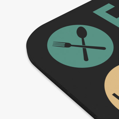 Eat - Sleep - Football - Repeat - Mouse Pad (Rectangle)