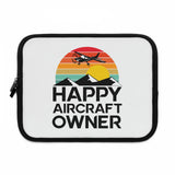 Happy Aircraft Owner - Retro - Laptop Sleeve -10"