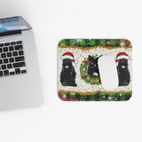 Black Cat Christmas - Mouse Pad (Rectangle)