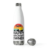 Happy Aircraft Owner - Retro - 20oz Insulated Bottle