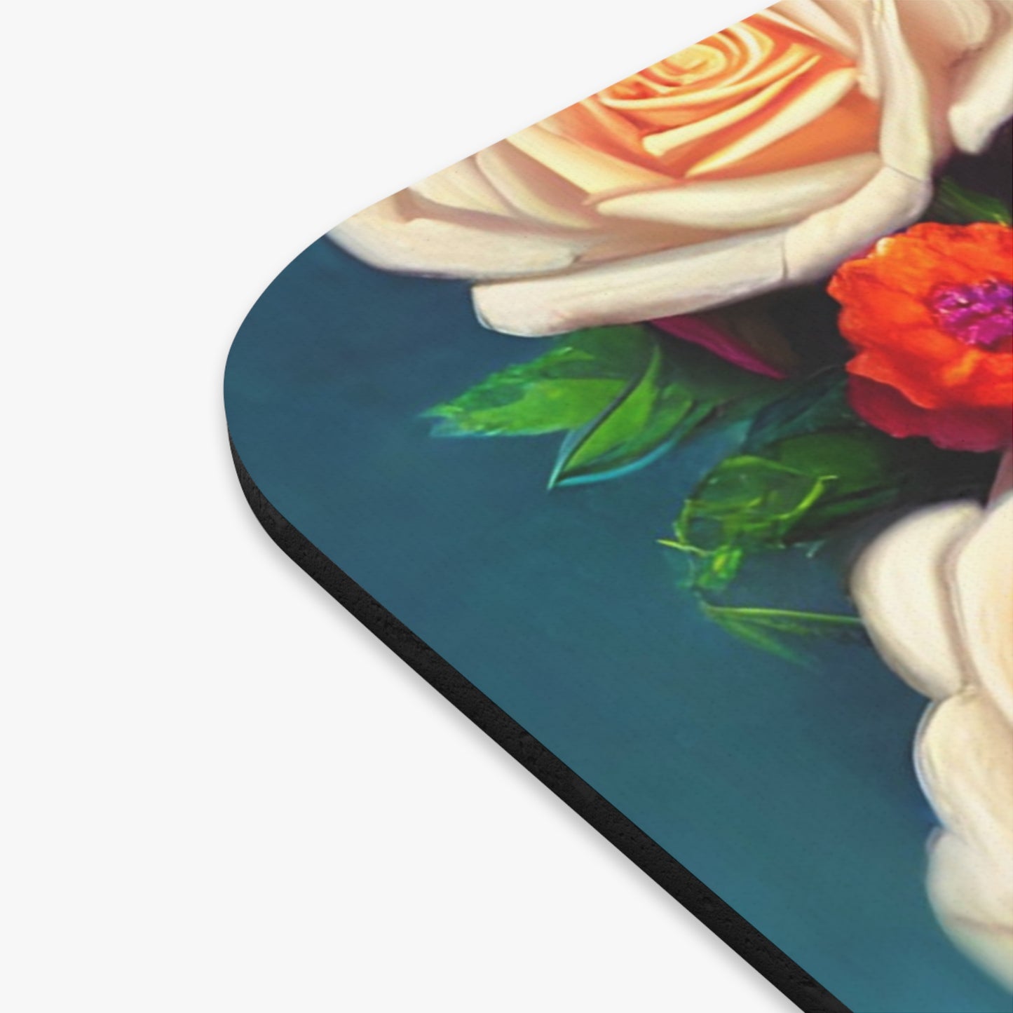 Sugar Skull Flowers - v2 - Mouse Pad (Rectangle)