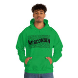 Wisconsin By Three - Unisex Heavy Blend™ Hooded Sweatshirt