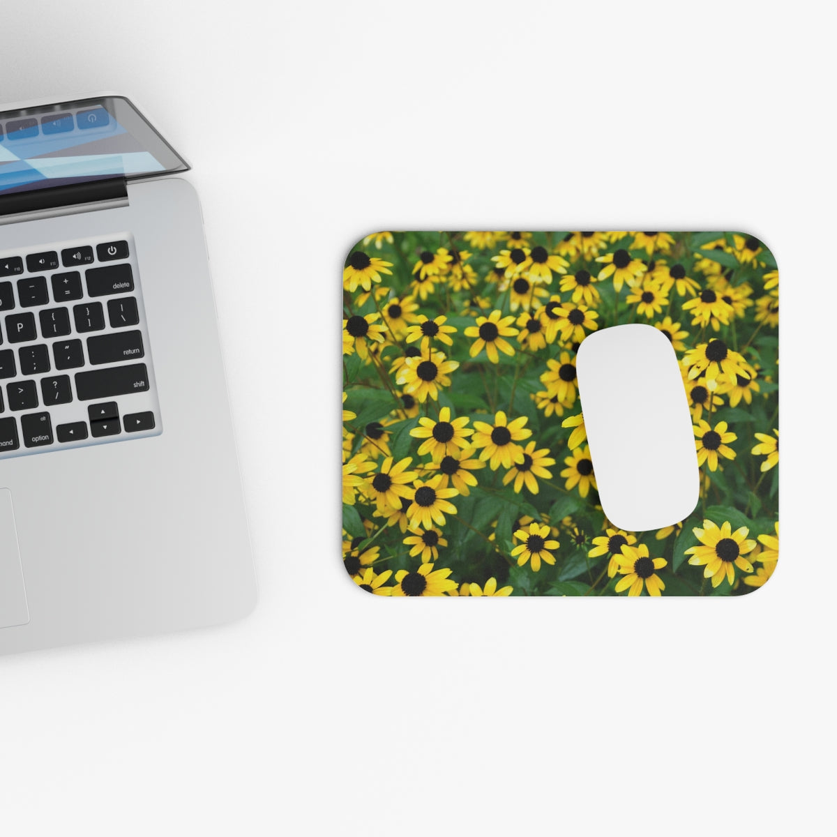 Yellow Daisy - Basic Mouse Pad (Rectangle)