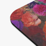 Fox - Floral - Mouse Pad (Rectangle)