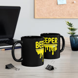 Beekeeper - 11oz Black Mug