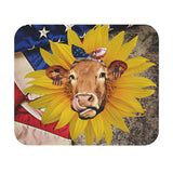 Patriotic Cow - Mouse Pad (Rectangle)