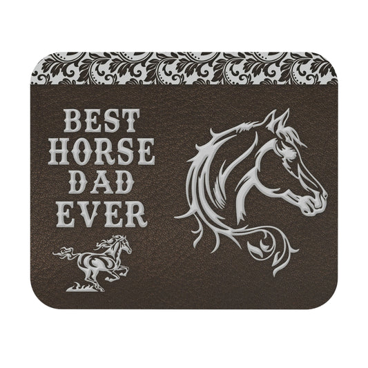 Best Horse Dad Ever - Mouse Pad (Rectangle)