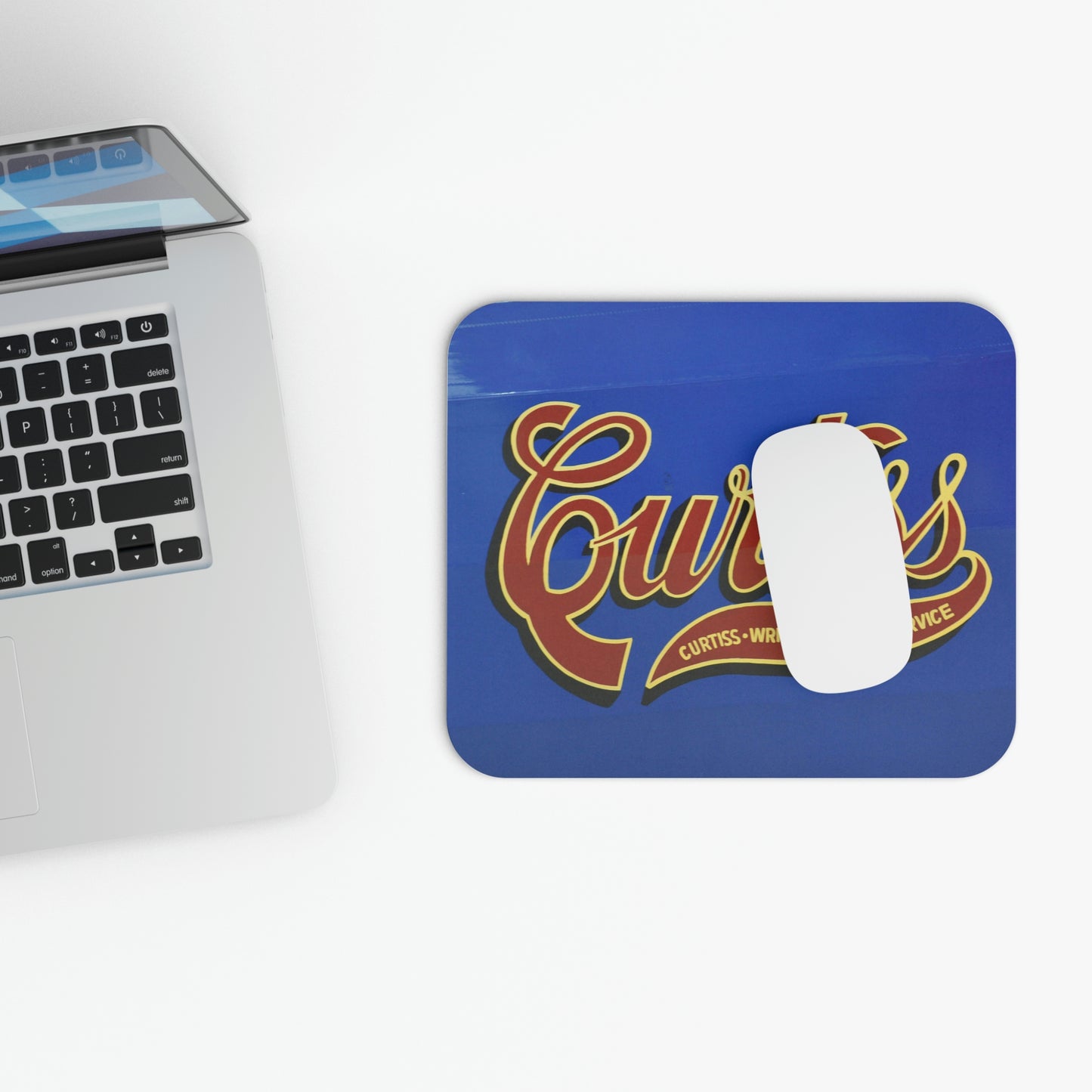 Aircraft Logo - Curtiss - Mouse Pad (Rectangle)