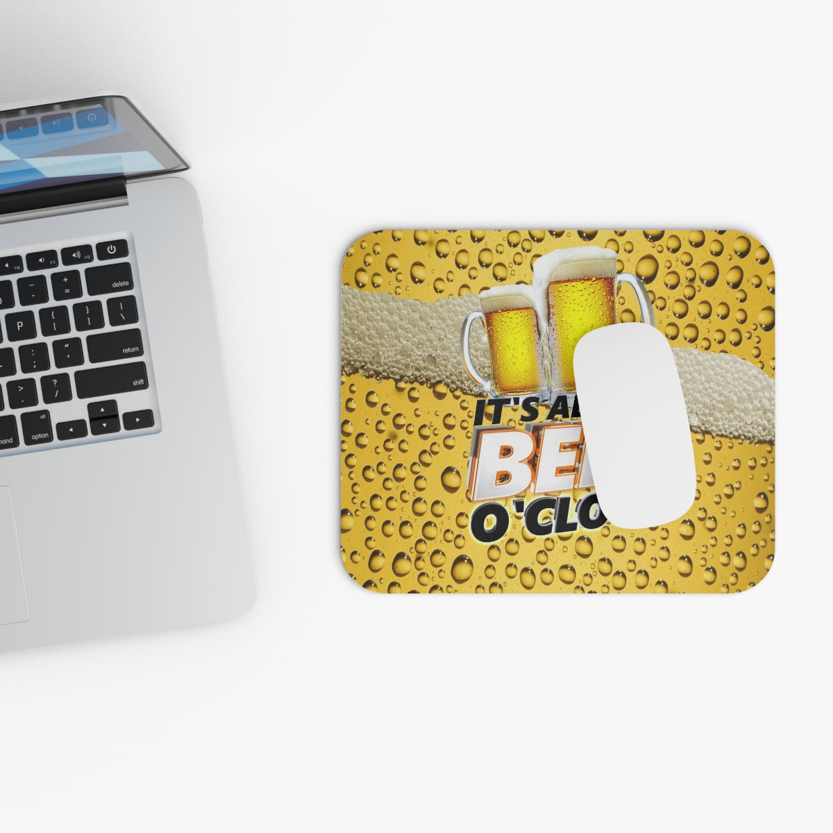 It's Always Beer O Clock - Mouse Pad (Rectangle)