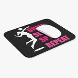 Bump - Set - Spike - Repeat - Mouse Pad (Rectangle)