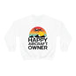 Happy Aircraft Owner - Retro - Unisex Heavy Blend™ Crewneck Sweatshirt