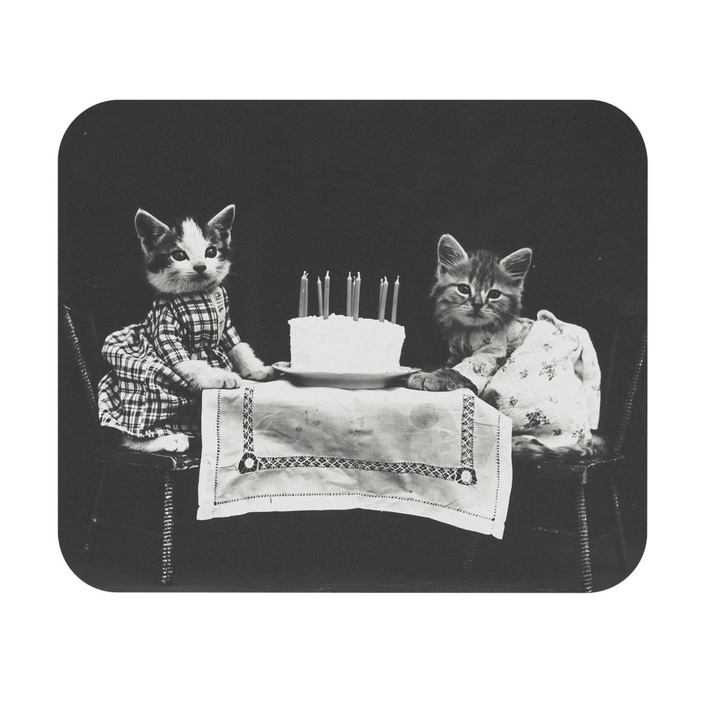 Kitten Birthday - Mouse Pad (Rectangle)