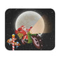 Santa On A Motorcycle In Space - Mouse Pad (Rectangle)