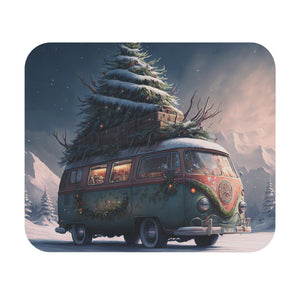 VW Bus Christmas - Mouse Pad (Rectangle)