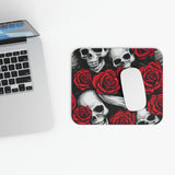 Skulls And Roses v1 - Beards - Mouse Pad (Rectangle)