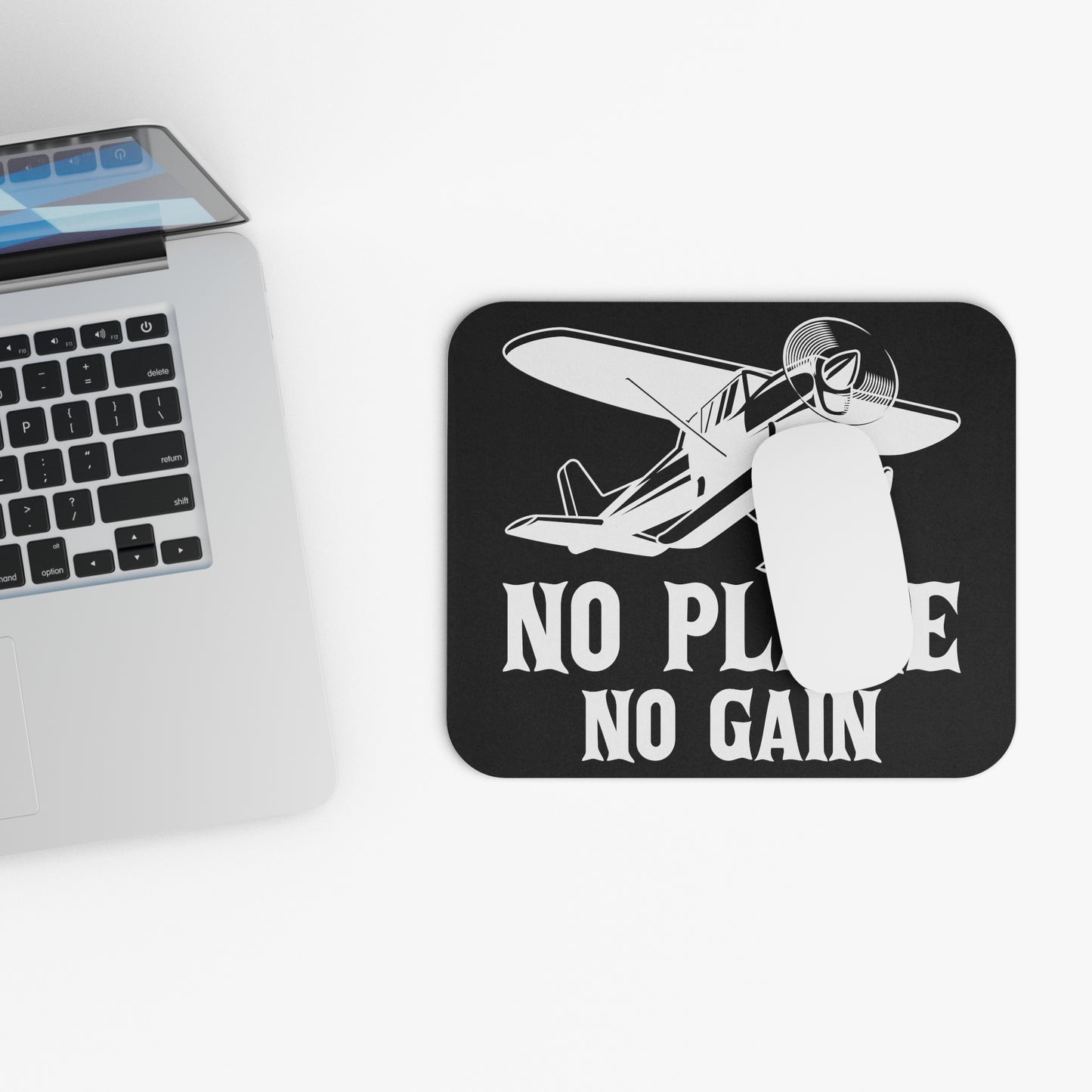 No Plane No Gain - Mouse Pad (Rectangle)