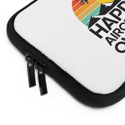 Happy Aircraft Owner - Retro - Laptop Sleeve - 7"