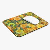 Flowers - Yellow - Mouse Pad (Rectangle)