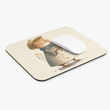Floral Cat - Mouse Pad (Rectangle)