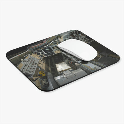 Gemini VII Capsule Cockpit - Mouse Pad (Rectangle)