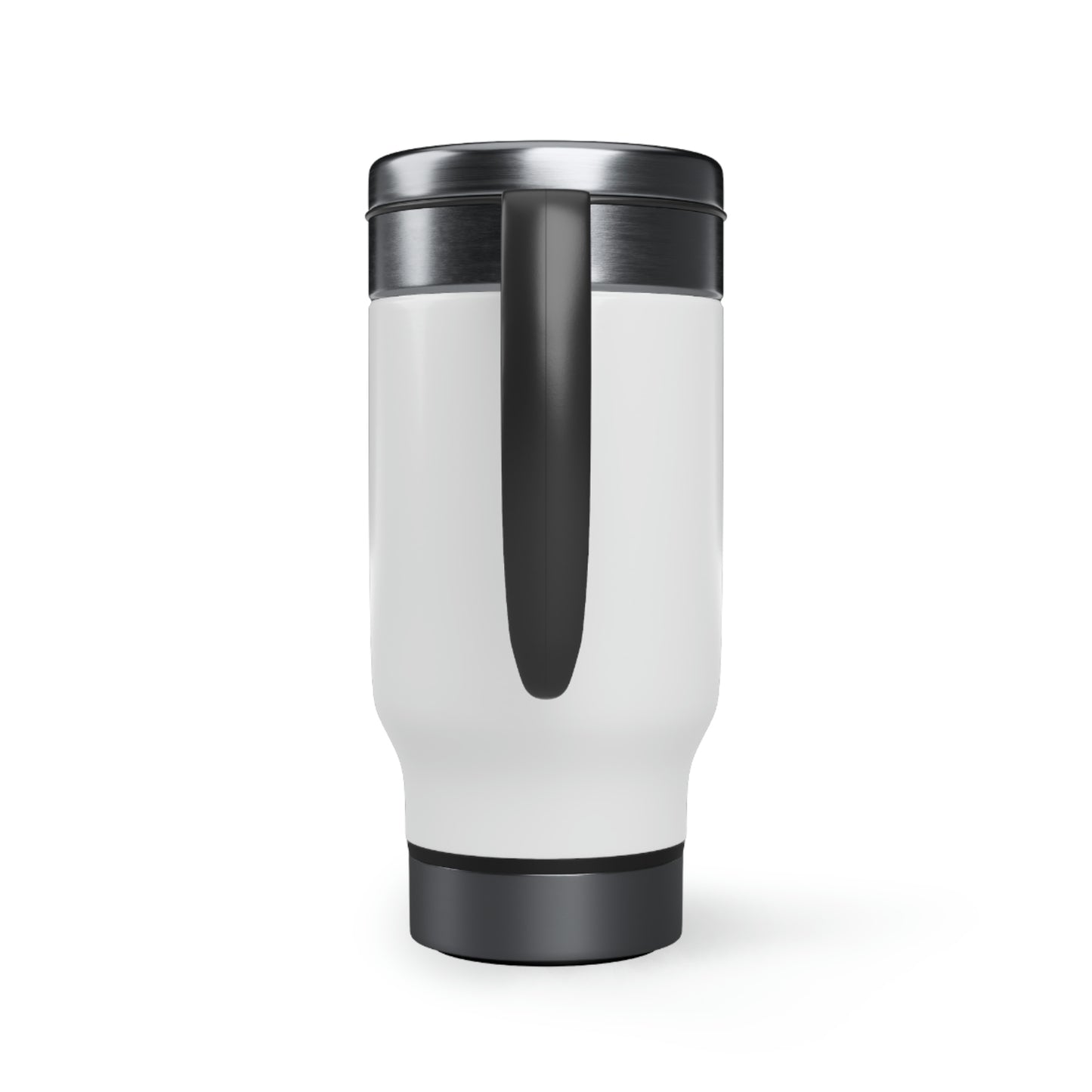 Happy Aircraft Owner - Retro - Stainless Steel Travel Mug with Handle, 14oz