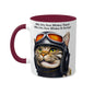 Mike, Echo, Oscar, Whiskey - Pilot - Colorful Mugs, 11oz