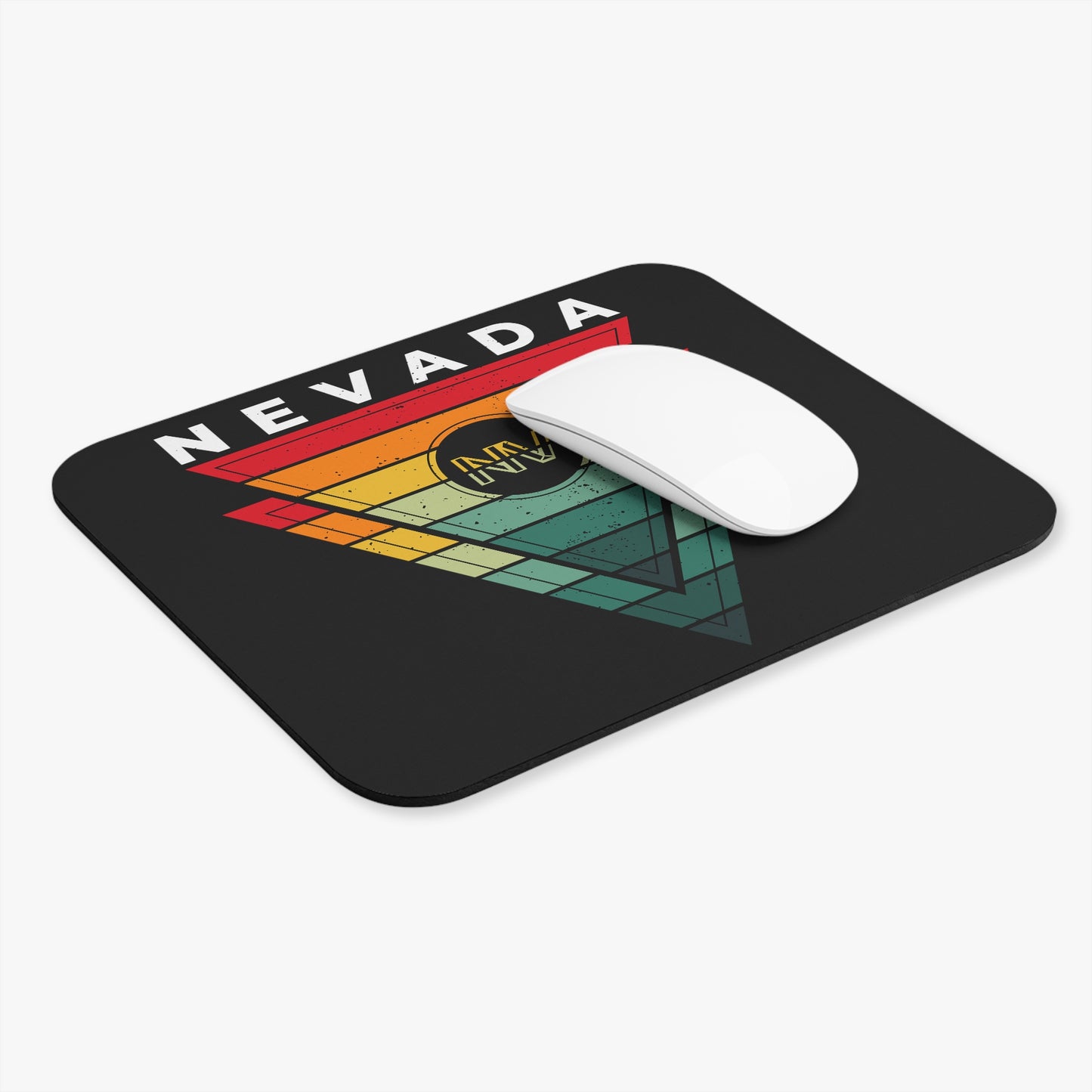 Nevada Retro - NV - Mouse Pad (Rectangle)