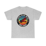 I Still Play With Biplanes - Circle - Unisex Heavy Cotton Tee