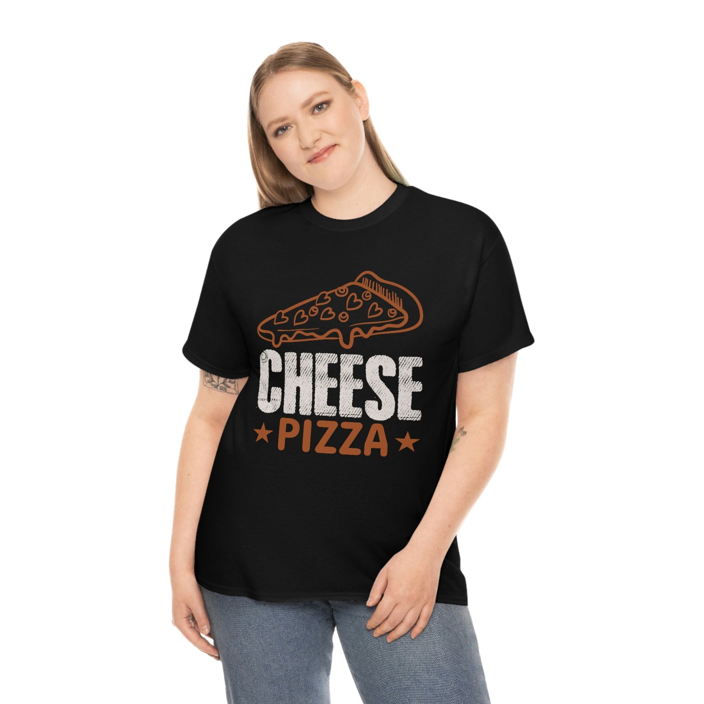 Cheese Pizza - Unisex Heavy Cotton Tee