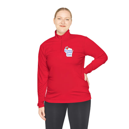 I Love Wisconsin Supper Clubs - Unisex Quarter-Zip Pullover