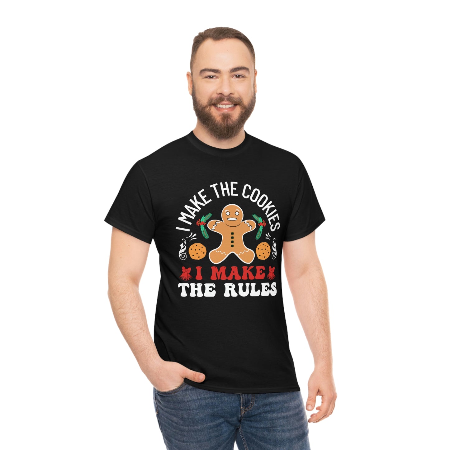 I Make The Cookies, I Make The Rules - Unisex Heavy Cotton Tee