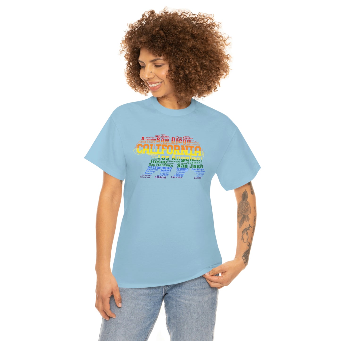 California Bear - Pride - Unisex Heavy Cotton Tee