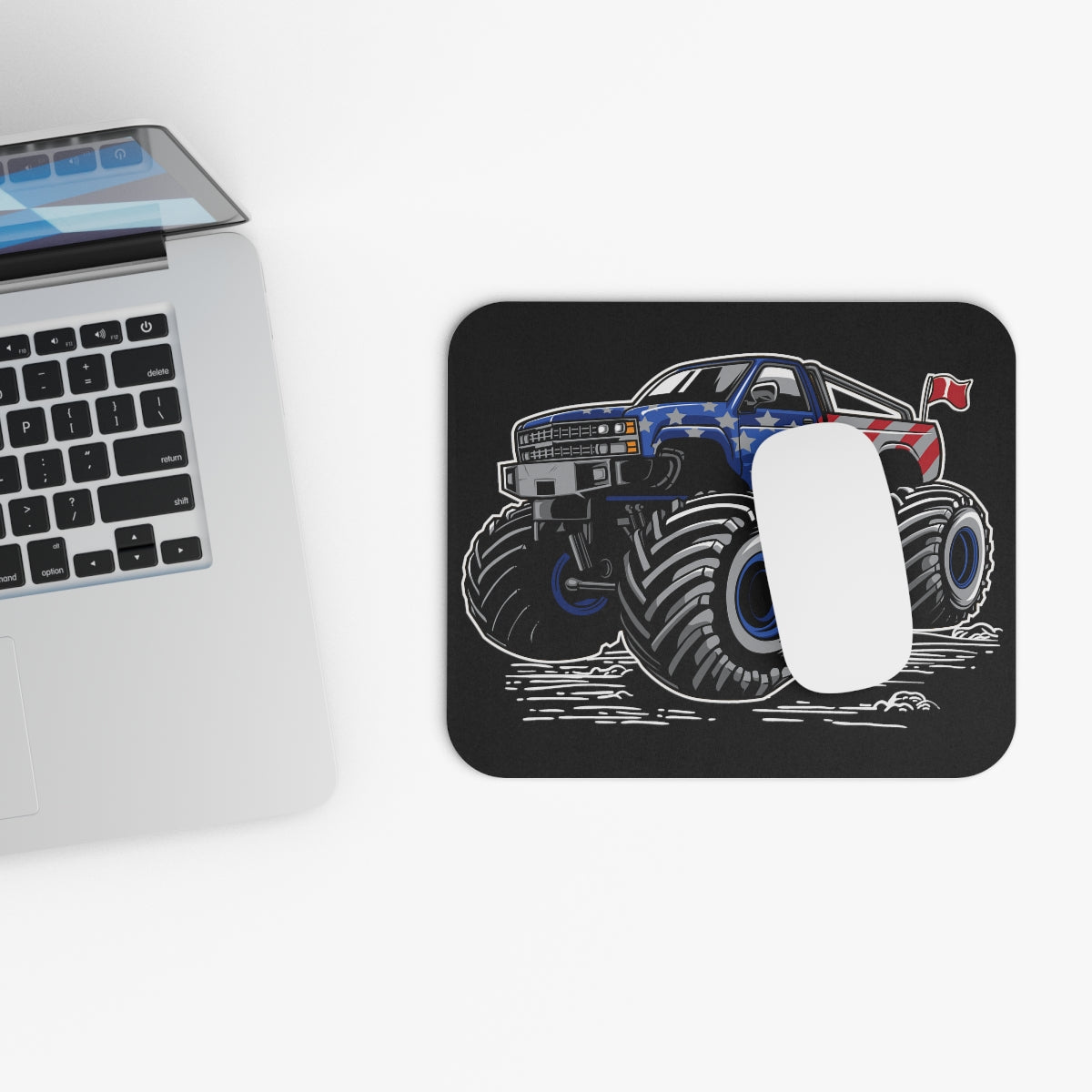 Monster Truck - USA - Mouse Pad (Rectangle)