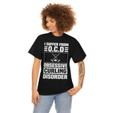 OCD - Obsessive Curling Disorder - Unisex Heavy Cotton Tee