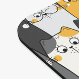 Doodle Cats - Mouse Pad (Rectangle)