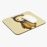 Cute Cat In A Coat - Mouse Pad (Rectangle)