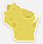 Wisconsin Cheese - Vinyl Sticker