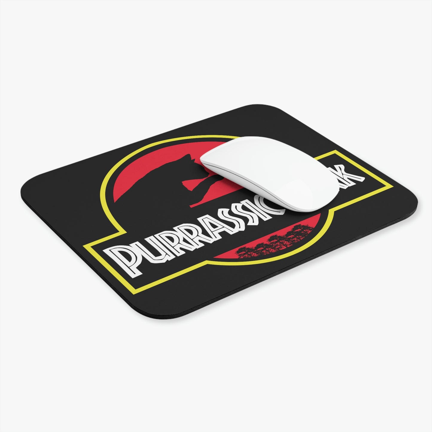 Purrassic Park - Mouse Pad (Rectangle)