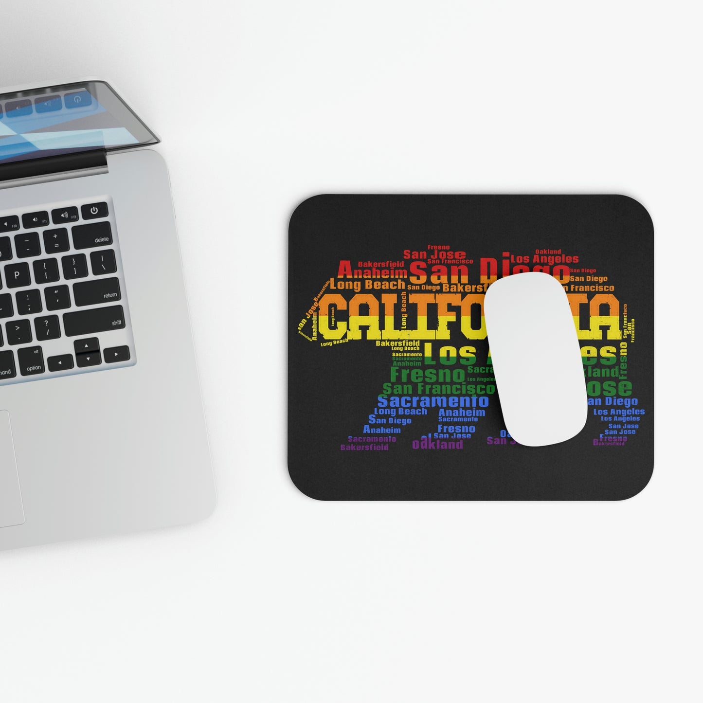 California Bear - Pride - Mouse Pad (Rectangle)