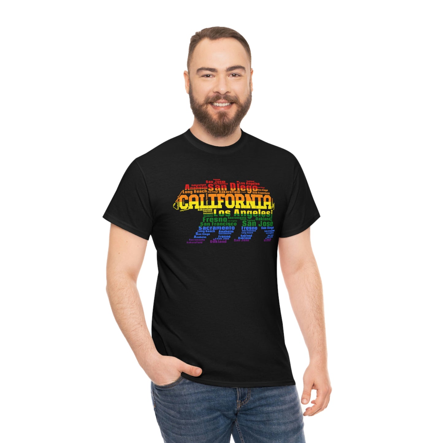 California Bear - Pride - Unisex Heavy Cotton Tee