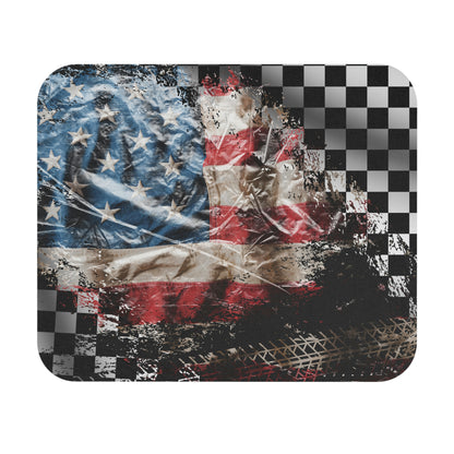 Racing Checkered Flay - Mouse Pad (Rectangle)