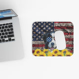Patriotic Dog - Mouse Pad (Rectangle)