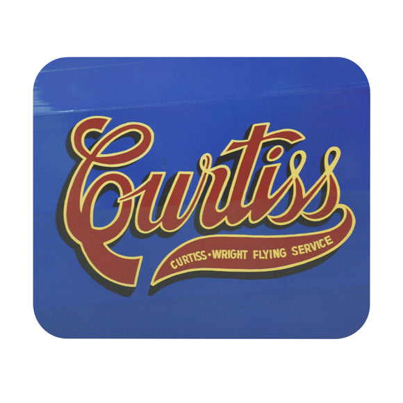 Aircraft Logo - Curtiss - Mouse Pad (Rectangle)