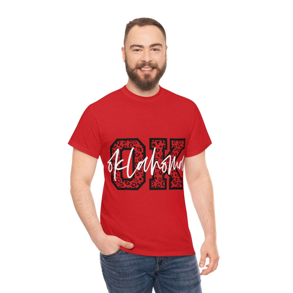 Oklahoma - OK - Unisex Heavy Cotton Tee