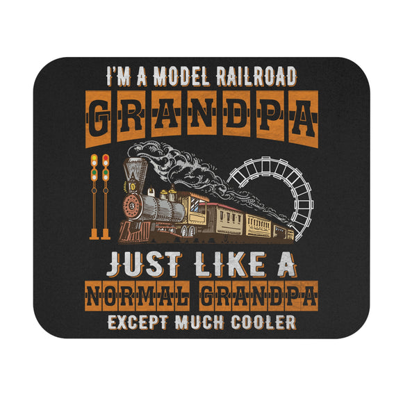 I'm A Model Railroad Grandpa - Mouse Pad (Rectangle)