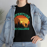 Adventure Is Calling - Sunset - Unisex Heavy Cotton Tee
